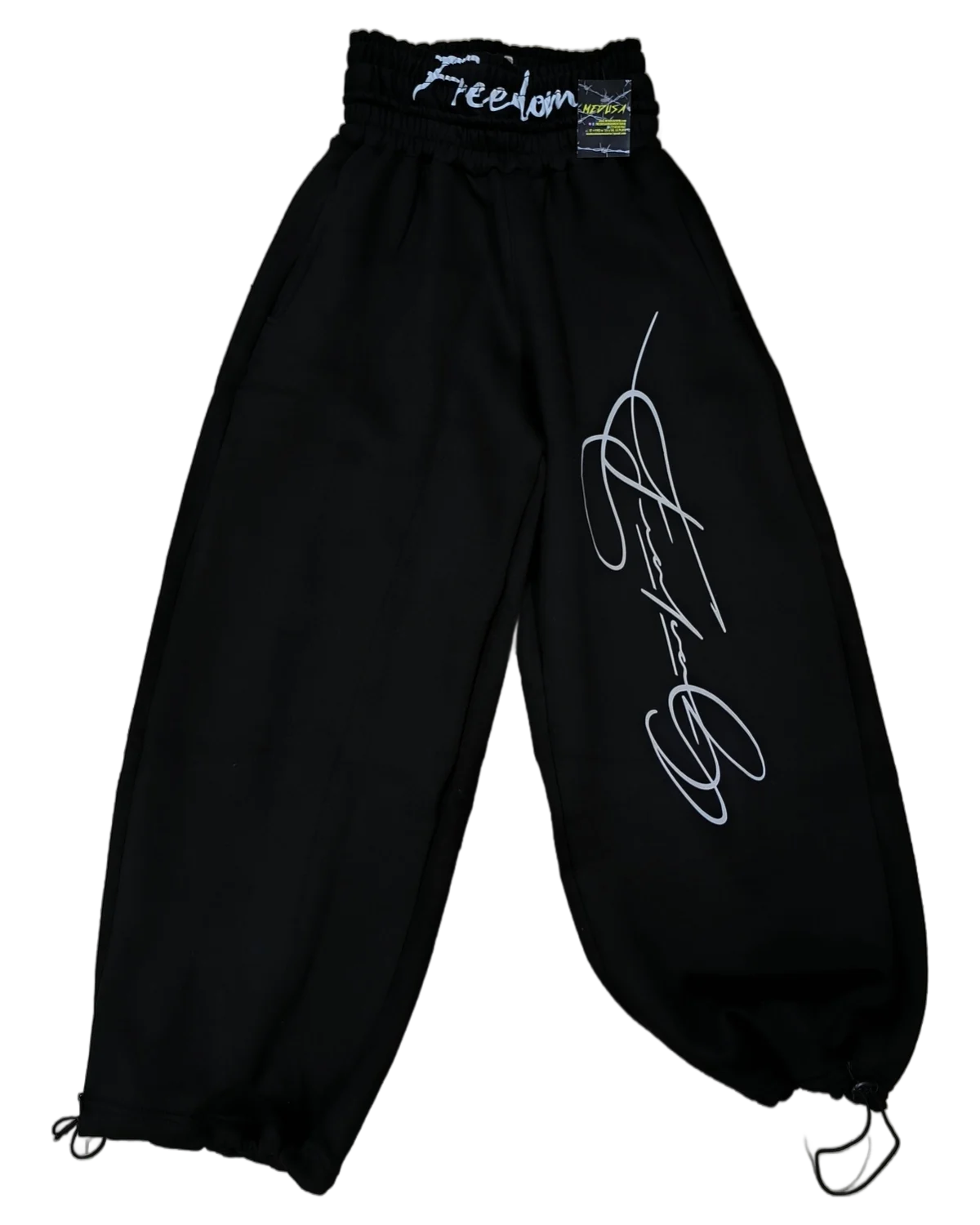 Pantalón Freedom negro frizado