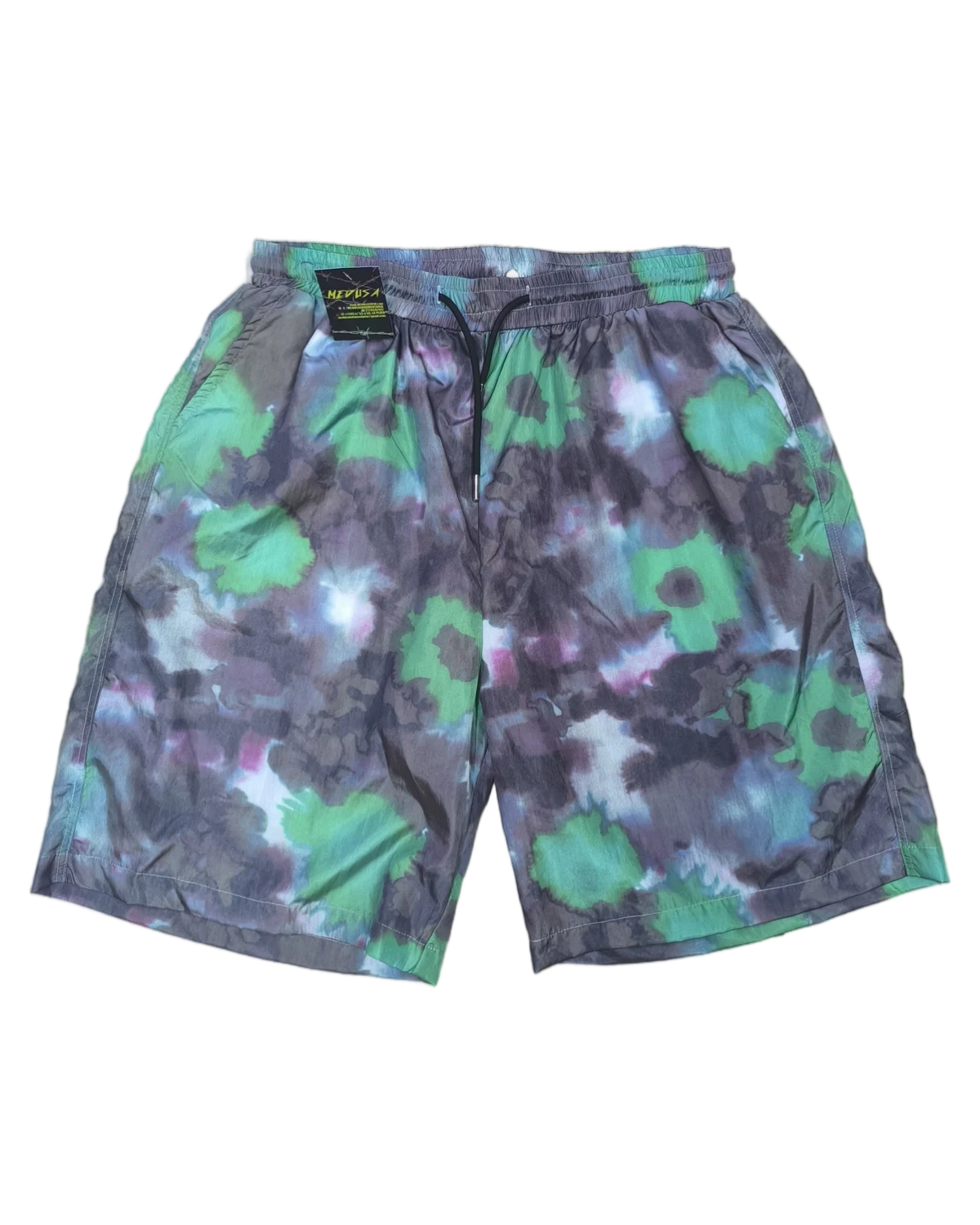 Short microfibra camuflado verde