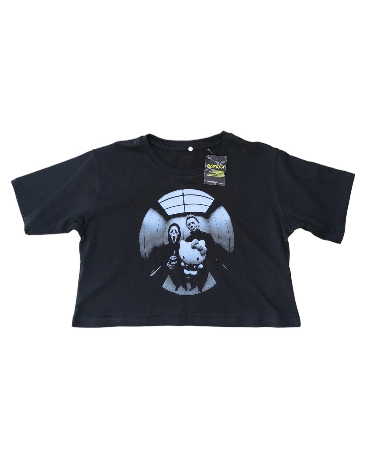 Crop top Ghostface y Michael Myers Visit