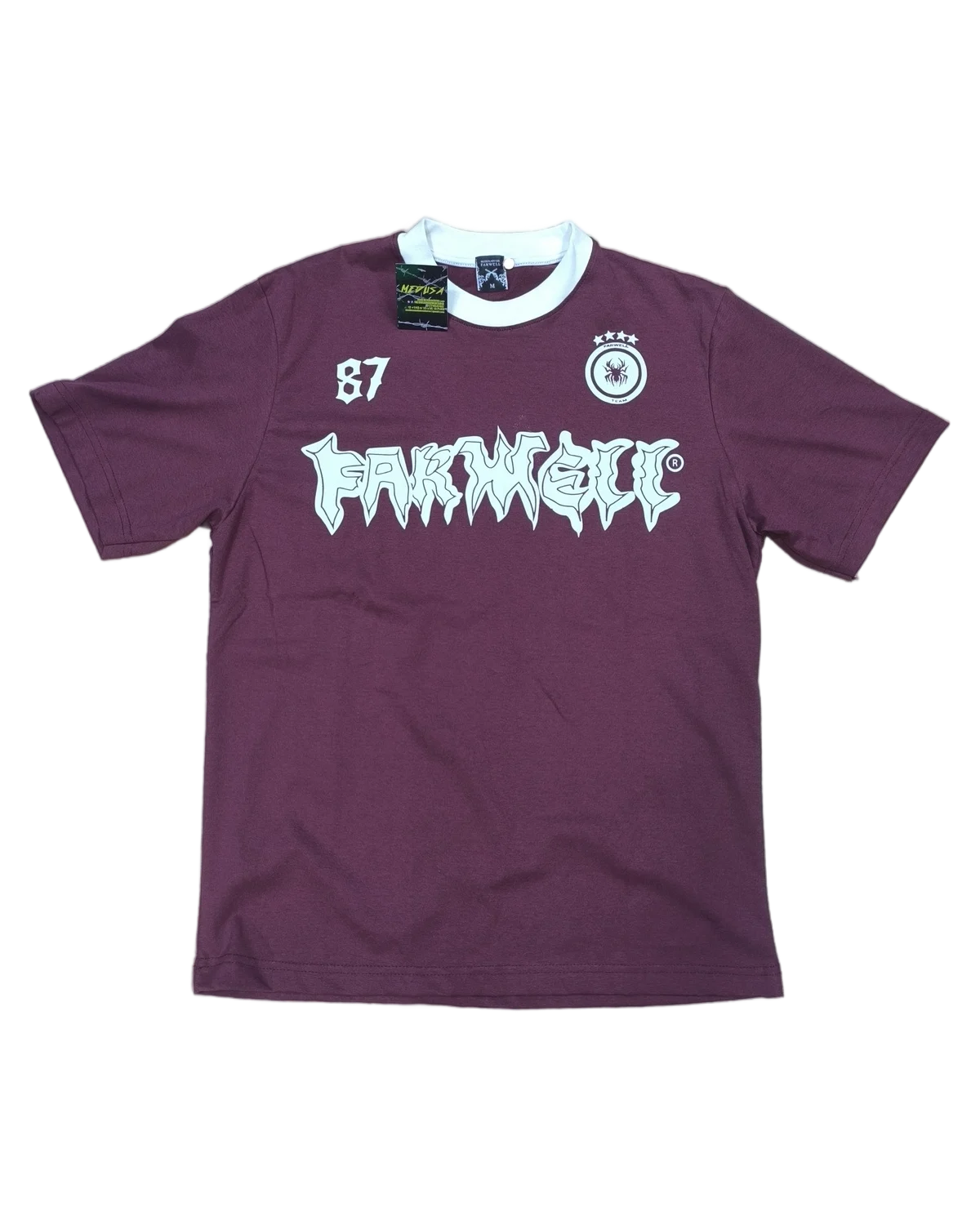 Remera Farwell 87 bordó