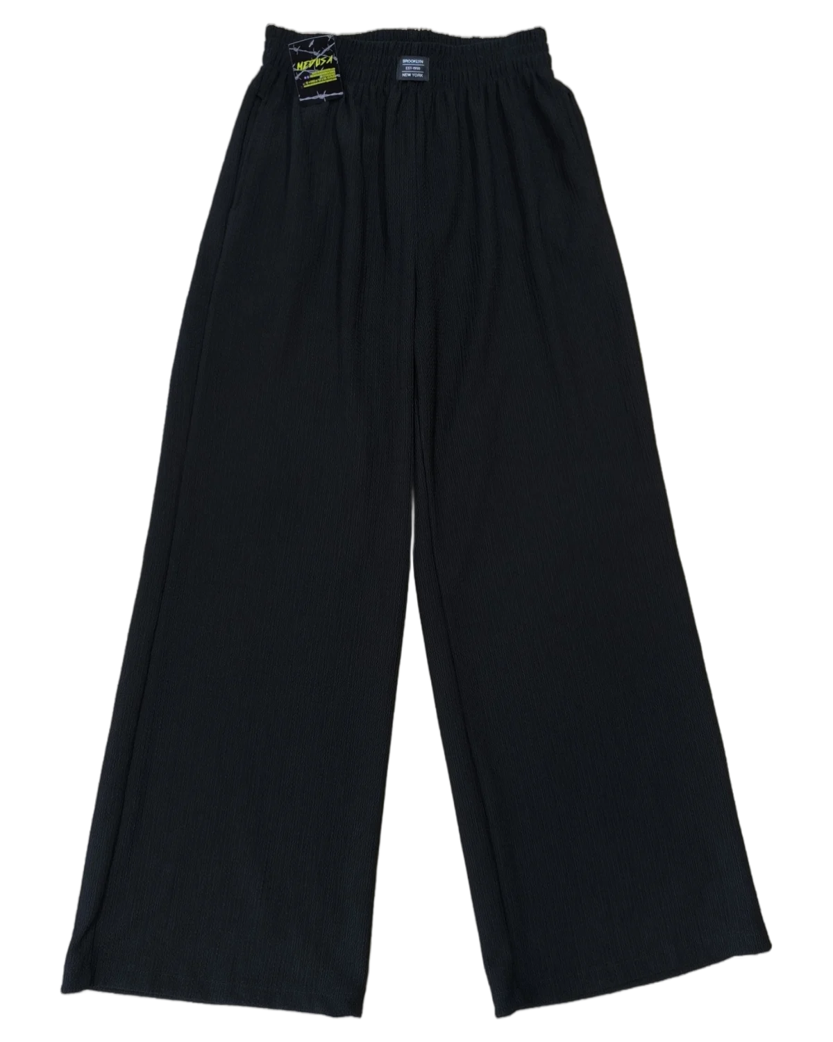 Pantalón crepé Brooklyn New York negro