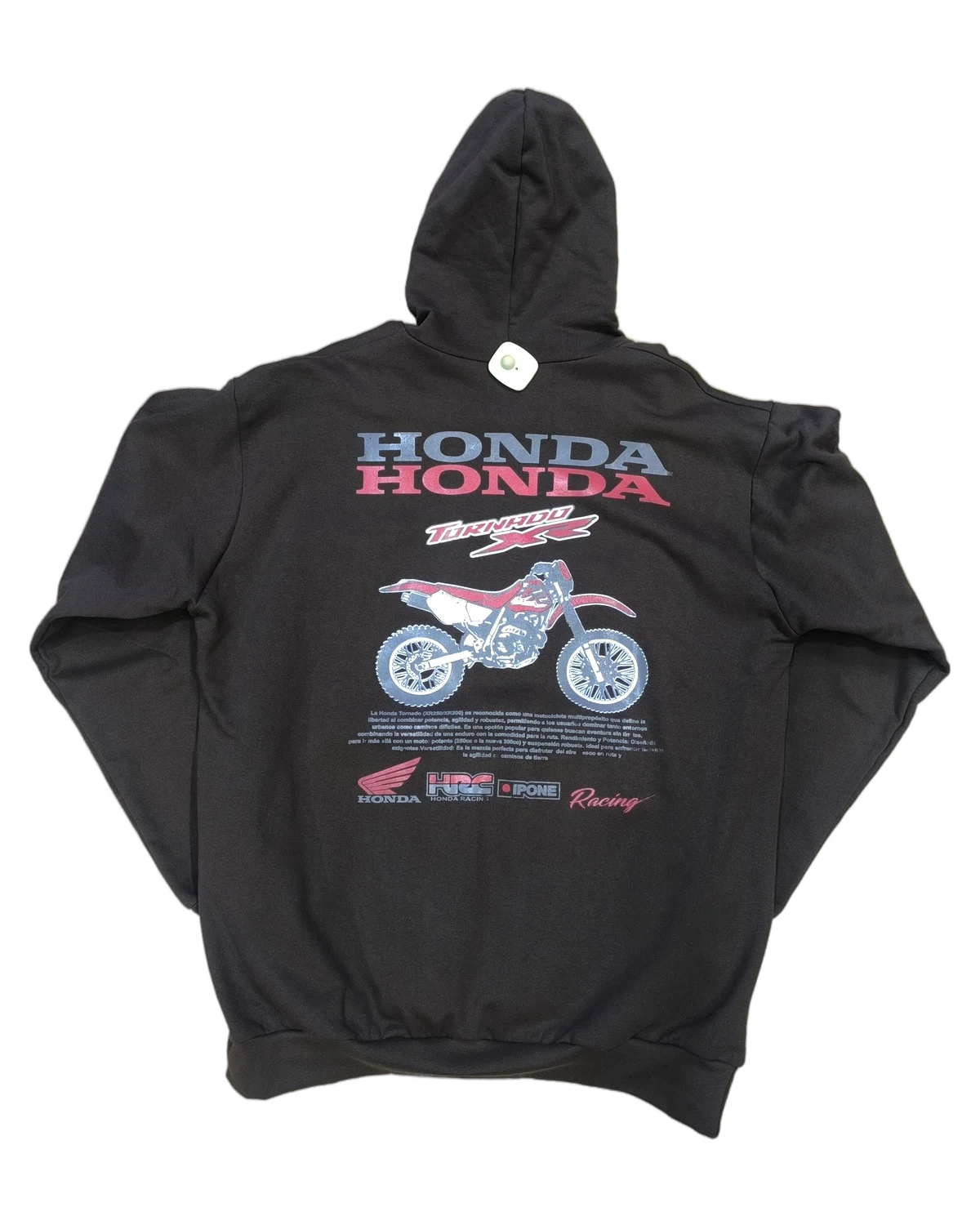 Buzo Honda Tornado negro